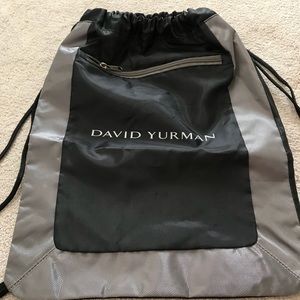 David Yurman drawstring backpack